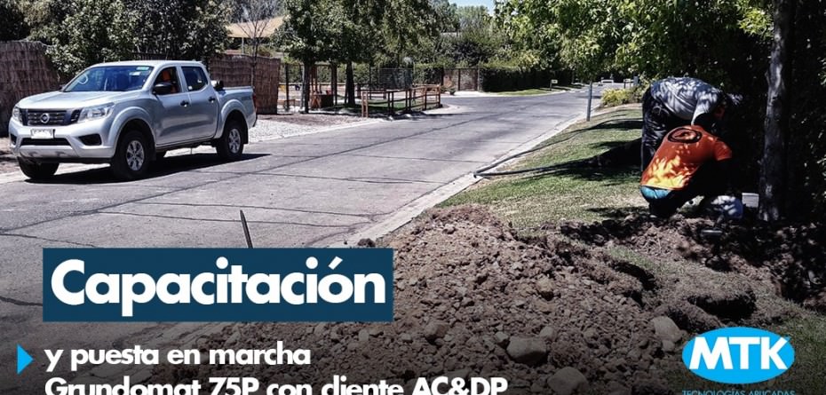 Capacitación y puesta en marcha de Grundomat 75P con cliente AC&DP