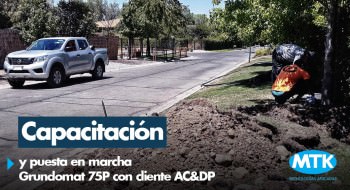 Capacitación y puesta en marcha de Grundomat 75P con cliente AC&DP