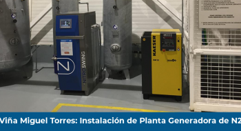 Viña Miguel Torres: Instalación de Planta Generadora de N2